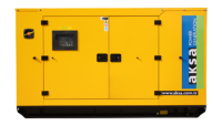 Дизельный генератор Aksa APD35A в кожухе  фото