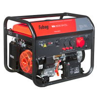 Бензиновый генератор Fubag BS 8000 DA ES + Комплект колес и ручек FUBAG + 4Т Extra в ПОДАРОК портативный фото