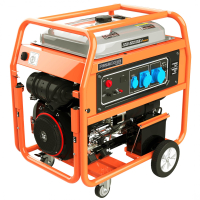 Бензиновый генератор Zongshen PB 22003 E синхронный фото