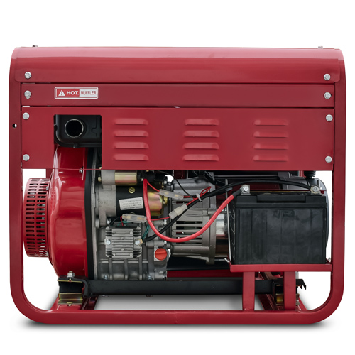 Дизельный генератор REDVOLT EPD7500EA EPD7500EA передвижной фото