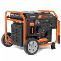 Бензиновый инверторный генератор DAEWOO GDA 6600Ei на колесах фото