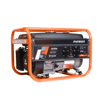 Бензиновый генератор PATRIOT GRS 3800 на колесах фото