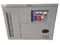 Дизельный генератор Амперос LDG10000E-3 стартер в кожухе с АВР  фото