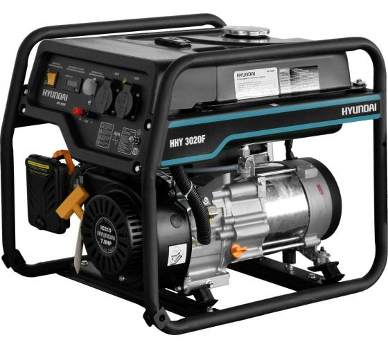 Бензиновый генератор Hyundai HHY 3020F для дома фото