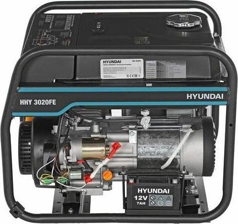 Бензиновый генератор Hyundai HHY 3020FE синхронный фото