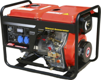 Дизельный генератор Амперос LDG7500СLE стартер с АВР  фото