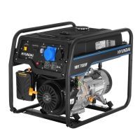 Бензиновый генератор Hyundai HHY 7020F на колесах Бензиновый генератор Hyundai HHY 7020F на колесах фото