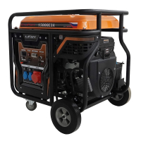 Бензиновый генератор Lifan 15000E3A для газового котла фото
