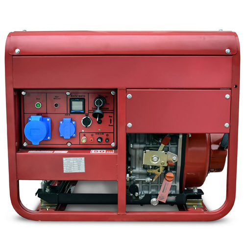 Дизельный генератор REDVOLT EPD7500EA EPD7500EA передвижной фото