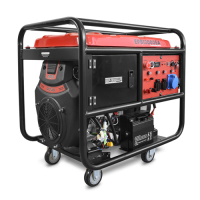 Бензиновый генератор REDVOLT EPB12000EA синхронный фото