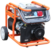 Бензиновый генератор Zongshen KB 9003 E синхронный фото