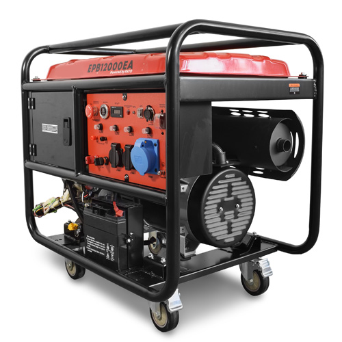 Бензиновый генератор REDVOLT EPB12000EA синхронный фото