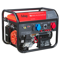 Бензиновый генератор Fubag BS 8500 XD ES DUPLEX + 4Т Extra + Комплект колес и ручек FUBAG в ПОДАРОК асинхронный фото