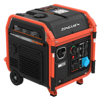 Бензиновый инверторный генератор Zongshen BQH 9000 E синхронный фото