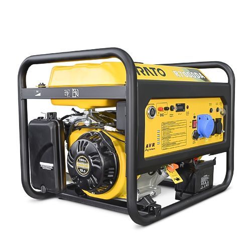 Бензиновый генератор RATO R7000DA э/c + подготовка к автозапуску для дома фото