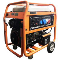 Бензиновый генератор Zongshen PB 18003 E синхронный фото