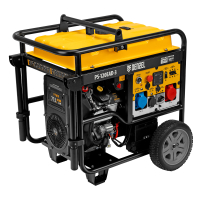 Бензиновый генератор DENZEL PS-120EAD-3 синхронный фото