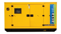 Дизельный генератор Aksa APD13A в кожухе  фото