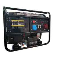 Бензиновый генератор Zammer S13000CX3 для дома фото
