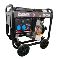 Дизельный генератор Zammer S6500D S6500D для дома фото