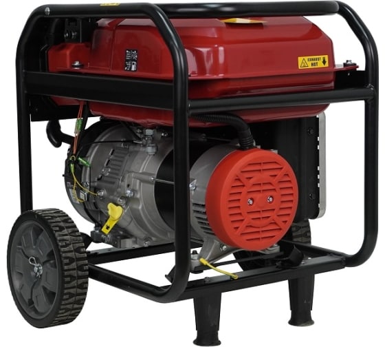 Бензиновый генератор Loncin GH6500-2 резервный фото