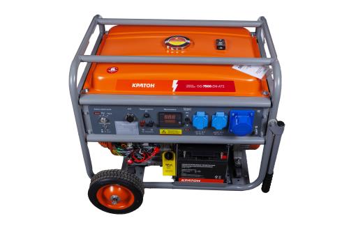 Бензиновый генератор КРАТОН GG-7500-EM-ATS синхронный фото