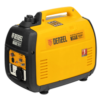 Бензиновый инверторный генератор DENZEL GT-1200iS на колесах фото