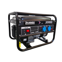 Бензиновый генератор Zammer S2500CX на колесах фото