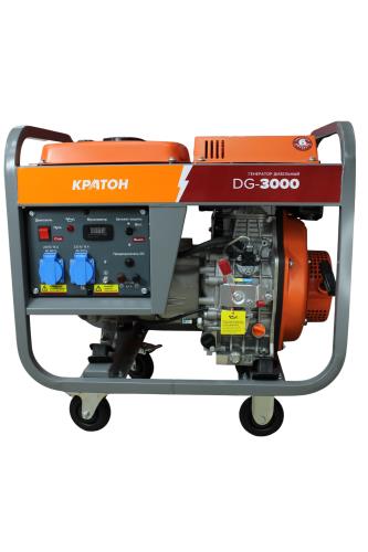 Дизельный генератор КРАТОН DG-3000 3 08 02 025 для дома фото