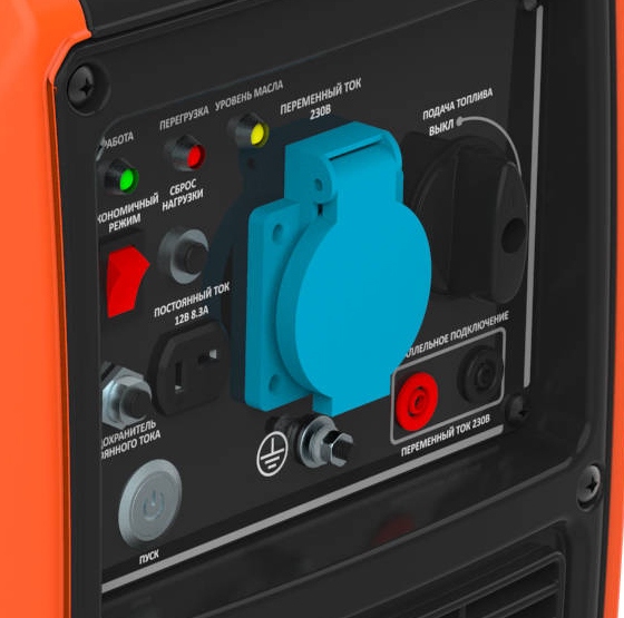 Бензиновый инверторный генератор Zongshen BQH 2200 переносной фото