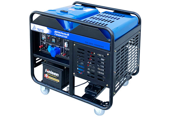 Дизельный генератор ТСС SDG 14000EHA в кожухе МК-3.1 111134 фото