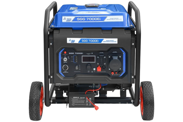 Бензиновый инверторный генератор ТСС SGG 7000Ei стационарный фото