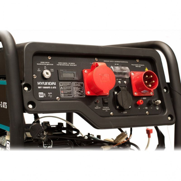 Бензиновый генератор Hyundai HHY 10000FE-3 ATS с автозапуском для дома фото