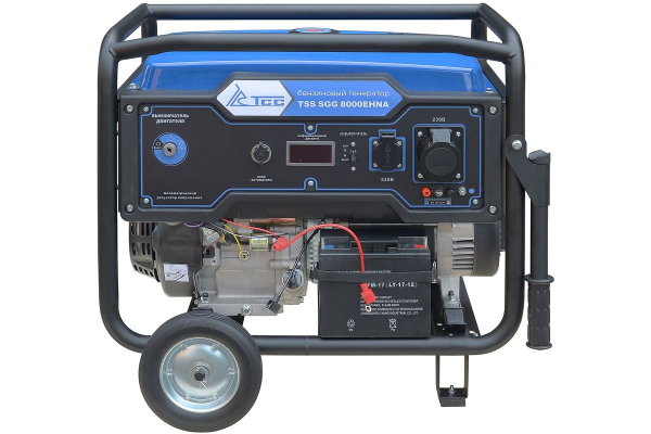 Бензиновый генератор ТСС SGG 8000EHNA в кожухе МК-1.1 для дома фото