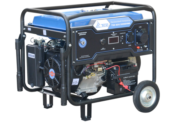 Бензиновый генератор ТСС SGG 5000EHNA резервный фото