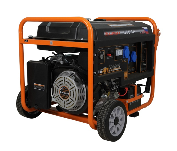 Бензиновый генератор Lifan 5 GF-4 (LF6500E) для дома фото