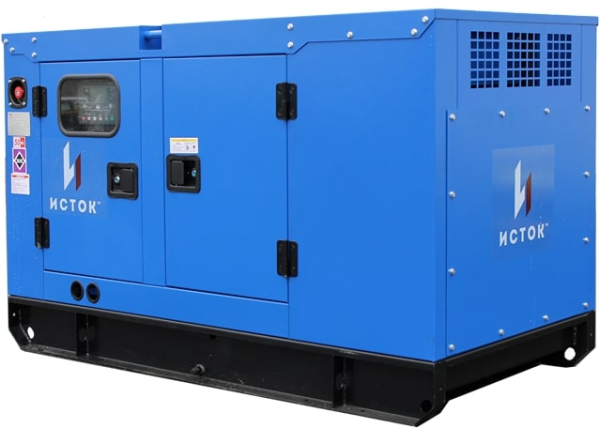 Дизельный генератор Исток АД16С-Т400-РПМ15 в кожухе  2-х тактный фото