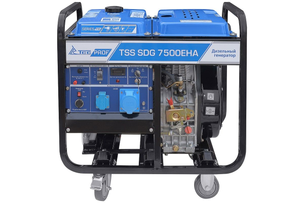 Дизельный генератор ТСС SDG 7500EHA 100026 стационарный Дизельный генератор ТСС SDG 7500EHA 100026 стационарный фото