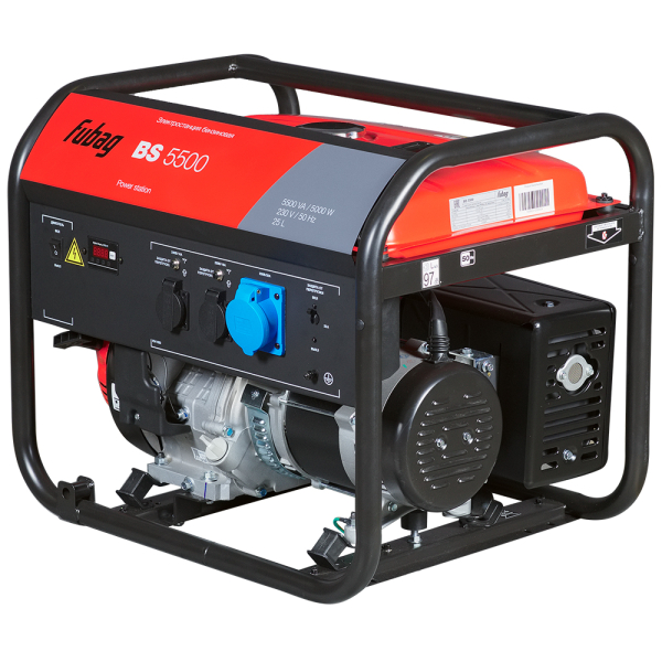 Бензиновый генератор Fubag BS 5500 4-х тактный фото