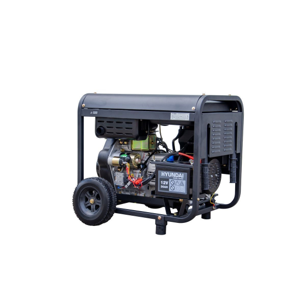 Дизельный генератор Hyundai DHY 8500LE-3  переносной фото