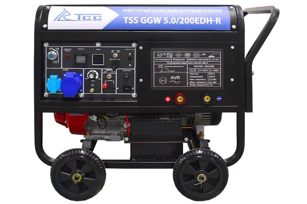Бензиновый сварочный генератор ТСС GGW 5.0/200EDH-R (Honda GX390) портативный Бензиновый сварочный генератор ТСС GGW 5.0/200EDH-R (Honda GX390) портативный фото