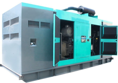 Дизельный генератор Амперос АД 600-Т400 в кожухе с АВР фото