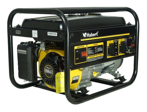 Бензиновый генератор Habert HT3900B резервный фото