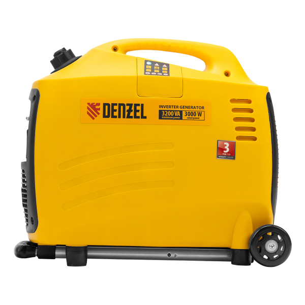 Бензиновый инверторный генератор DENZEL GT-3200iSE портативный фото