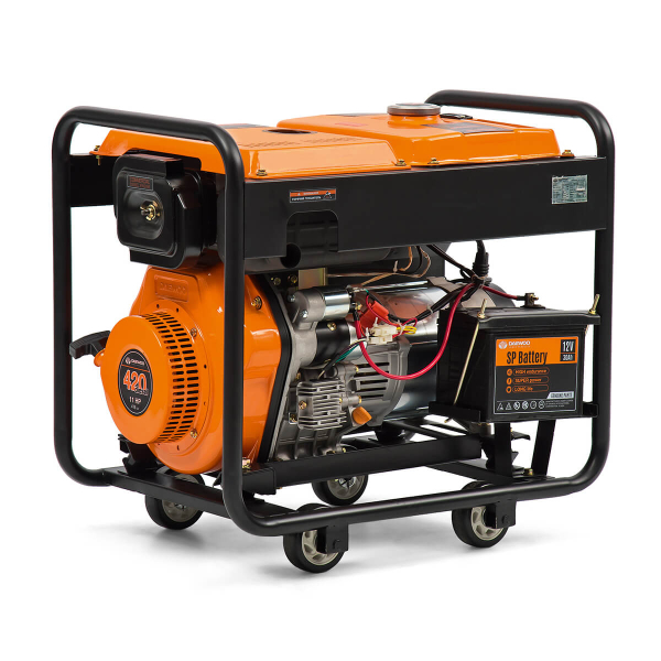Дизельный генератор DAEWOO DDAE 6000XE DDAE 6000XE 2-х тактный фото