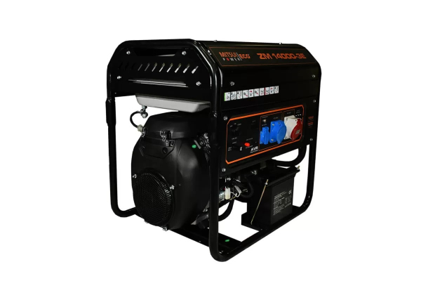 Бензиновый генератор Mitsui ZM 14000 E-3 синхронный фото