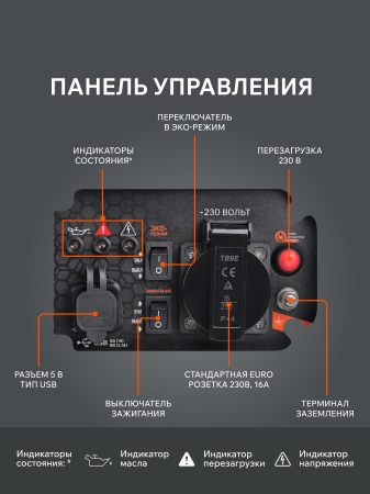 Бензиновый генератор PATRIOT iGX 1200 фото