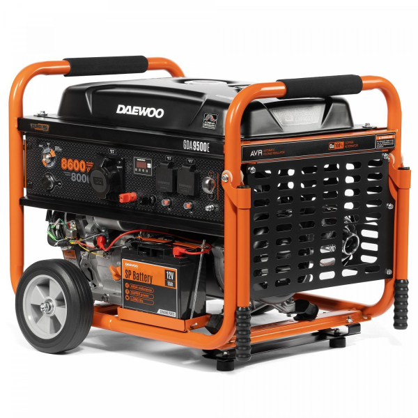 Бензиновый генератор DAEWOO GDA 9500E для дома фото