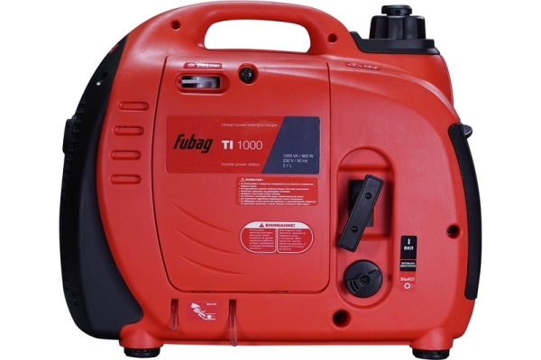 Бензиновый инверторный генератор Fubag TI 1000 на колесах фото