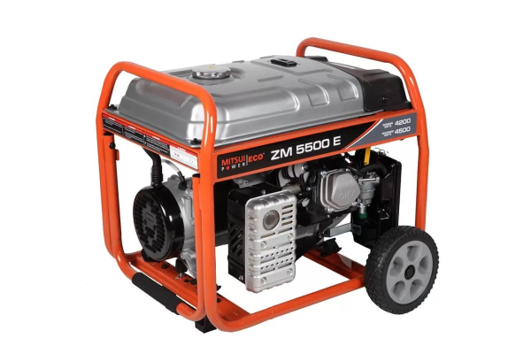 Бензиновый генератор Mitsui ZM 5500 E портативный фото